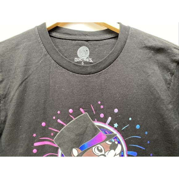 Buc ee’s 2023 New Years Eve. Black Short Sleeve T-shirt Men’s Small 34-36 - Picture 5 of 8